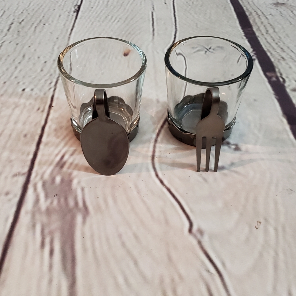 Yankee Candle Spoon Fork Tea Light Holders